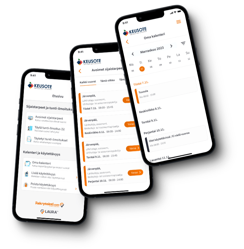 LAURA keikkakalenteri